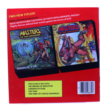 Masters of the Universe Time Trouble Golden Book 1984